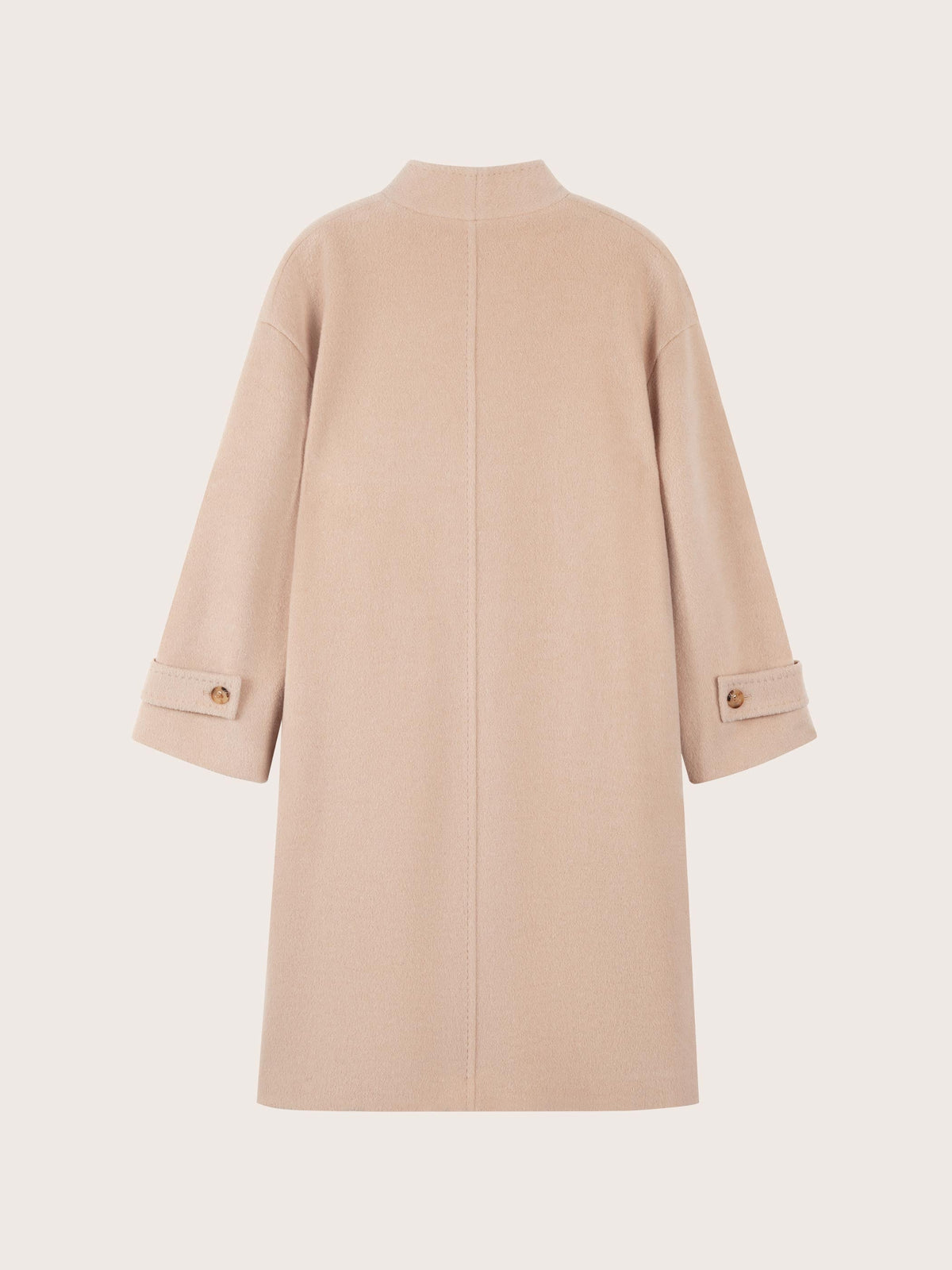 ASTRA SILK WOOL TWILL COAT