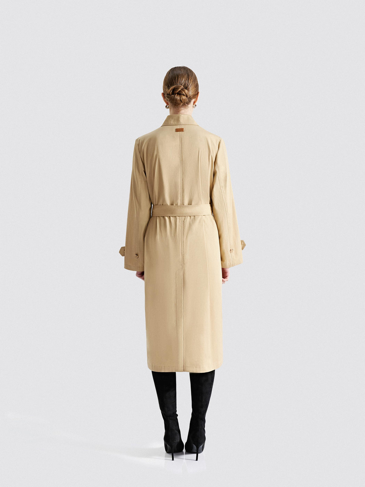 VALORA LIGHTWEIGHT COTTON TRENCH COAT