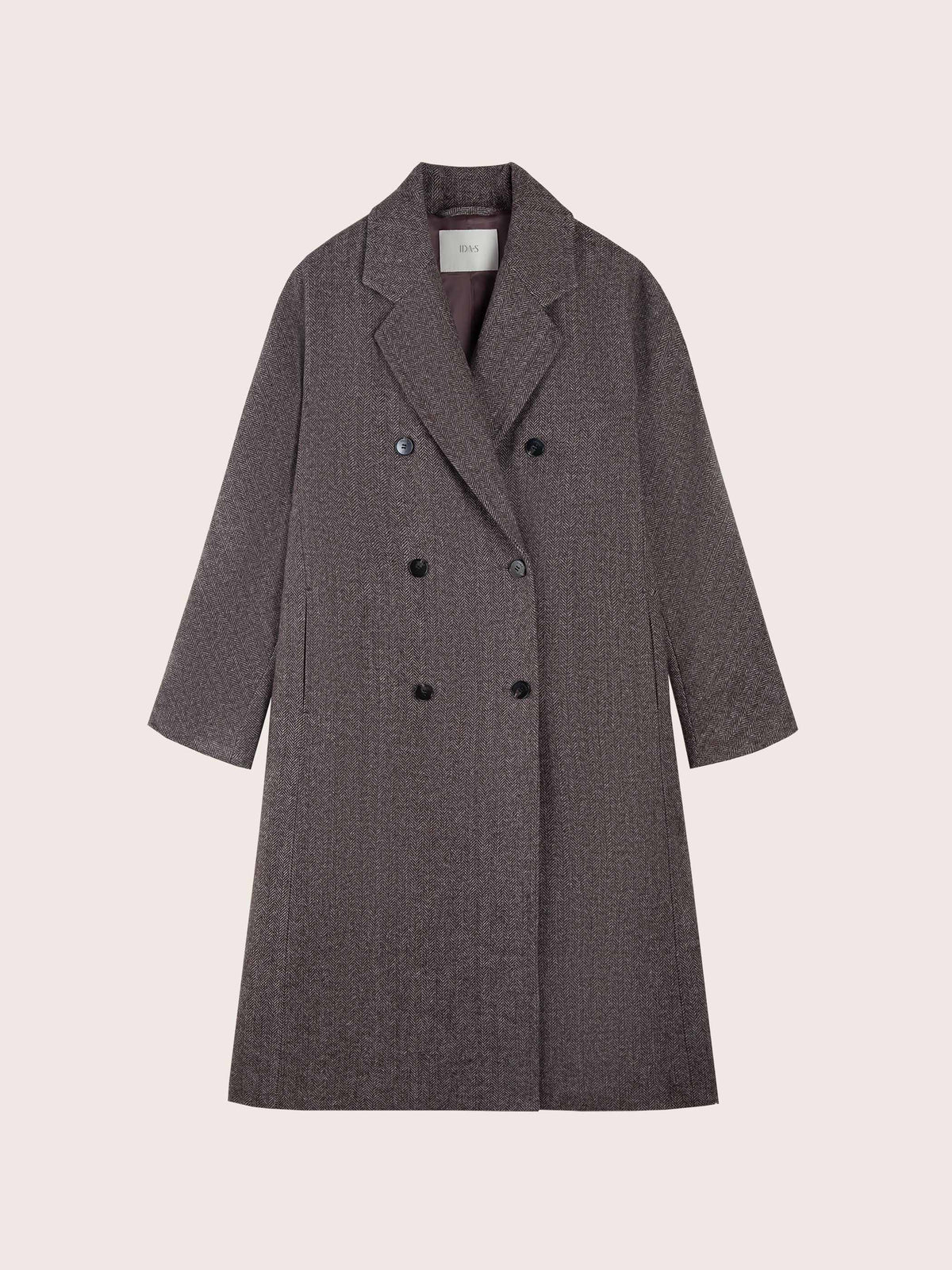 ELARA DOUBLE BREASTED WOOL COAT