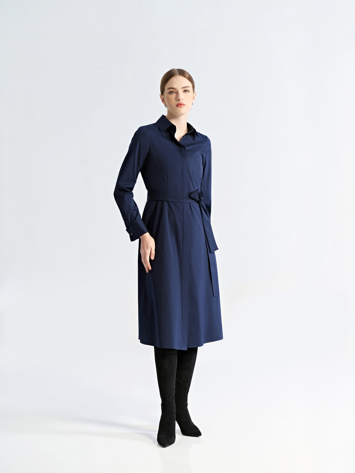 LUNA SHIRT DRESS