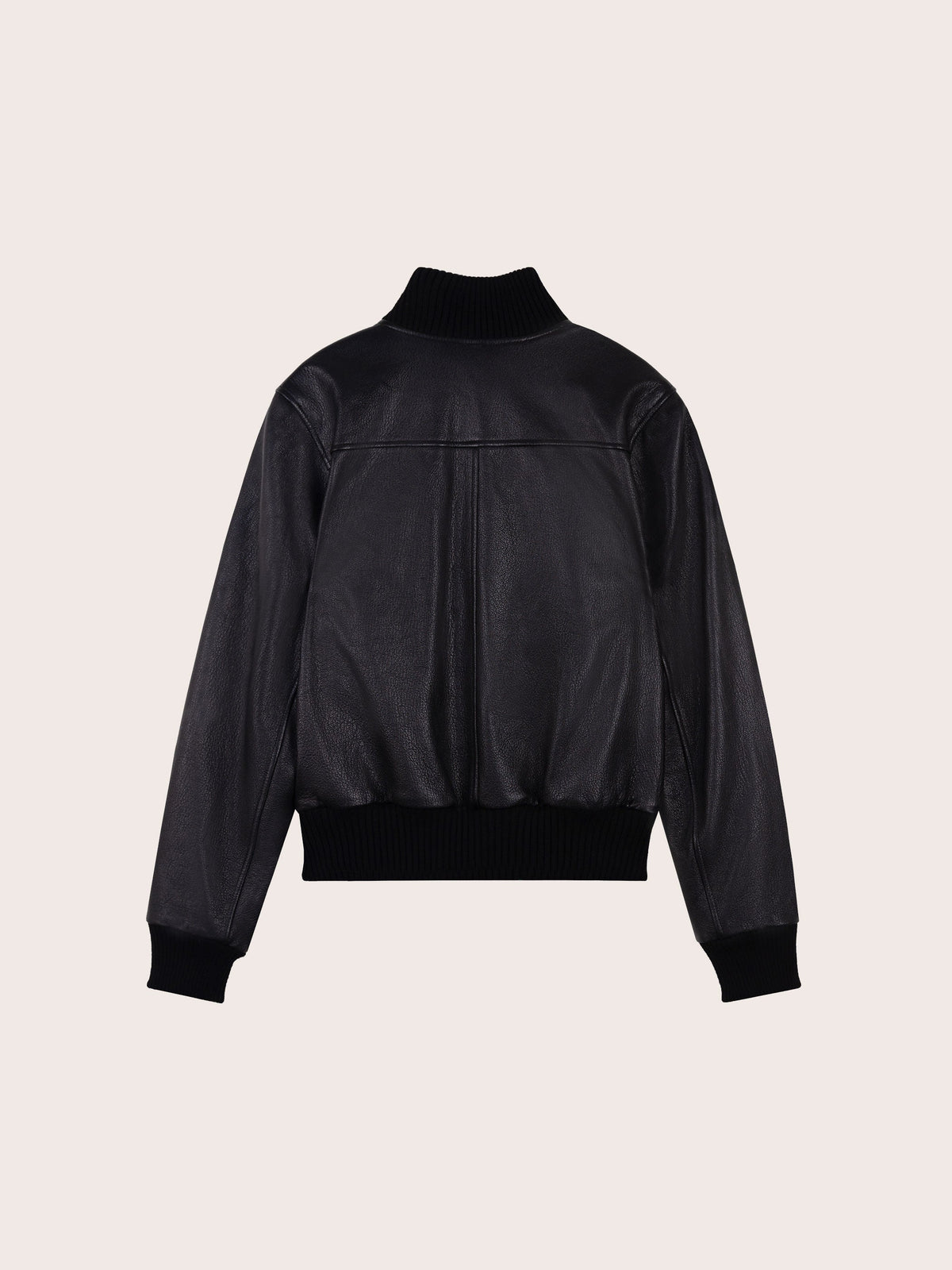 ISOLDE LEATHER BOMBER JACKET