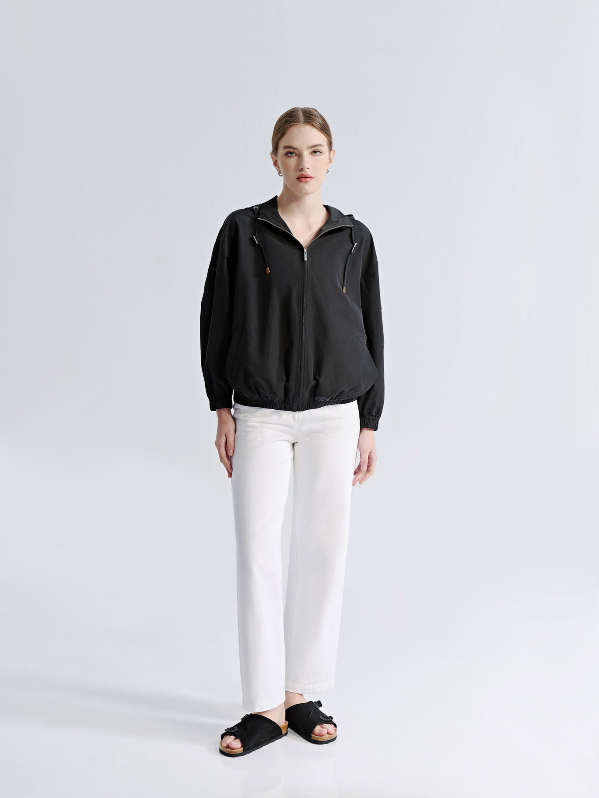 ISOLDE RELAXED DROPPED SHOULDER BOMBER