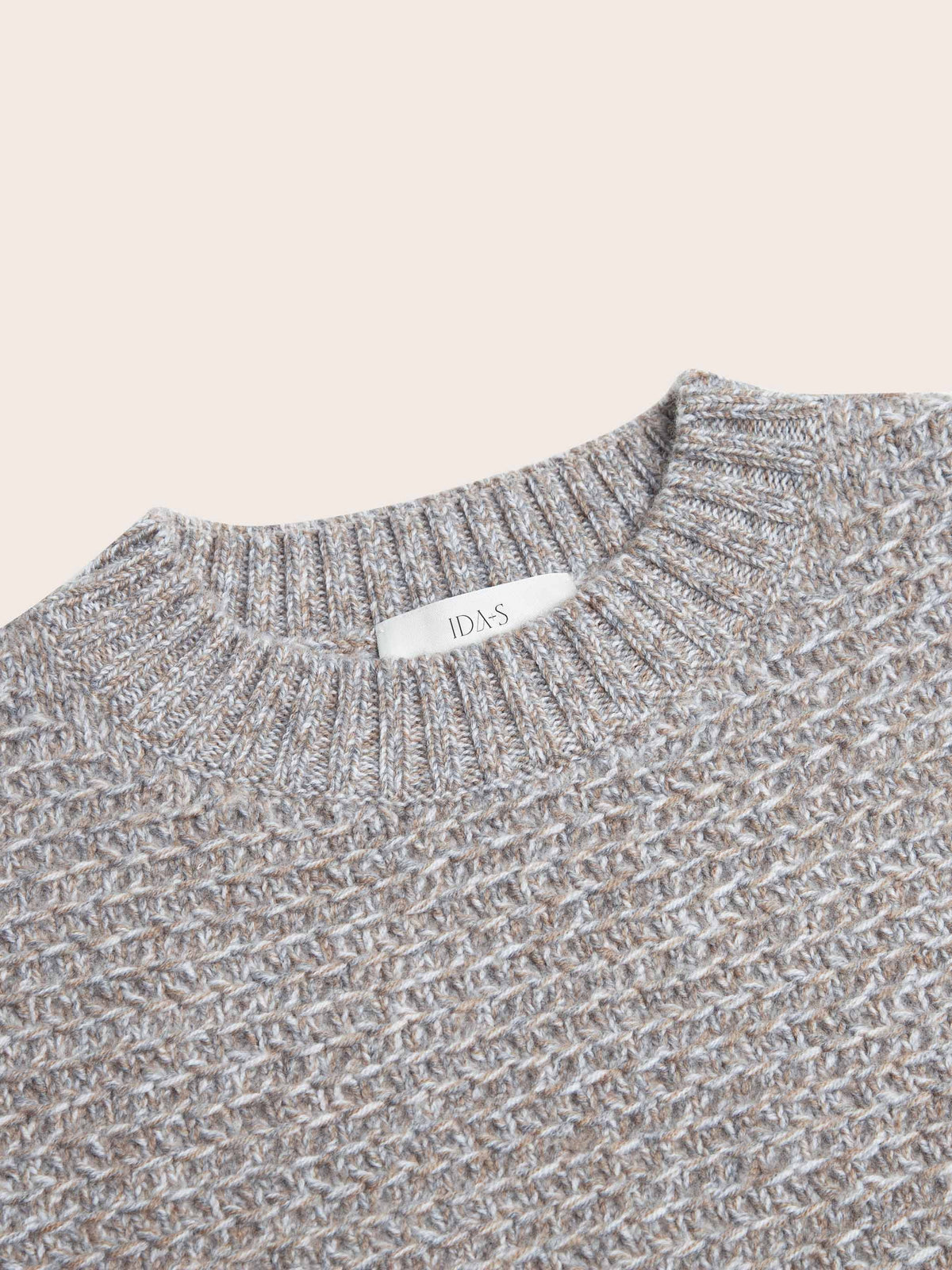 CLEO LONG SLEEVE WOOL CREW KNIT