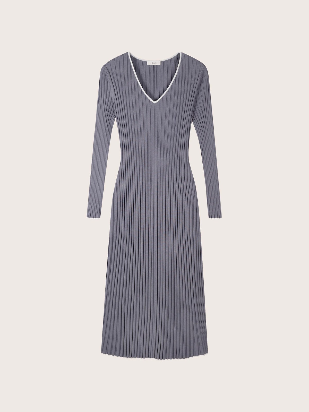 ASHA V NECK KNIT DRESS