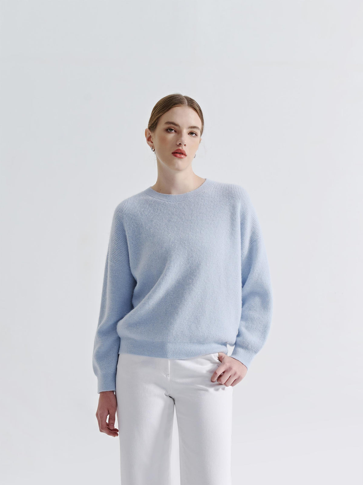 SLOANE ALPACA RELAXED PULLOVER