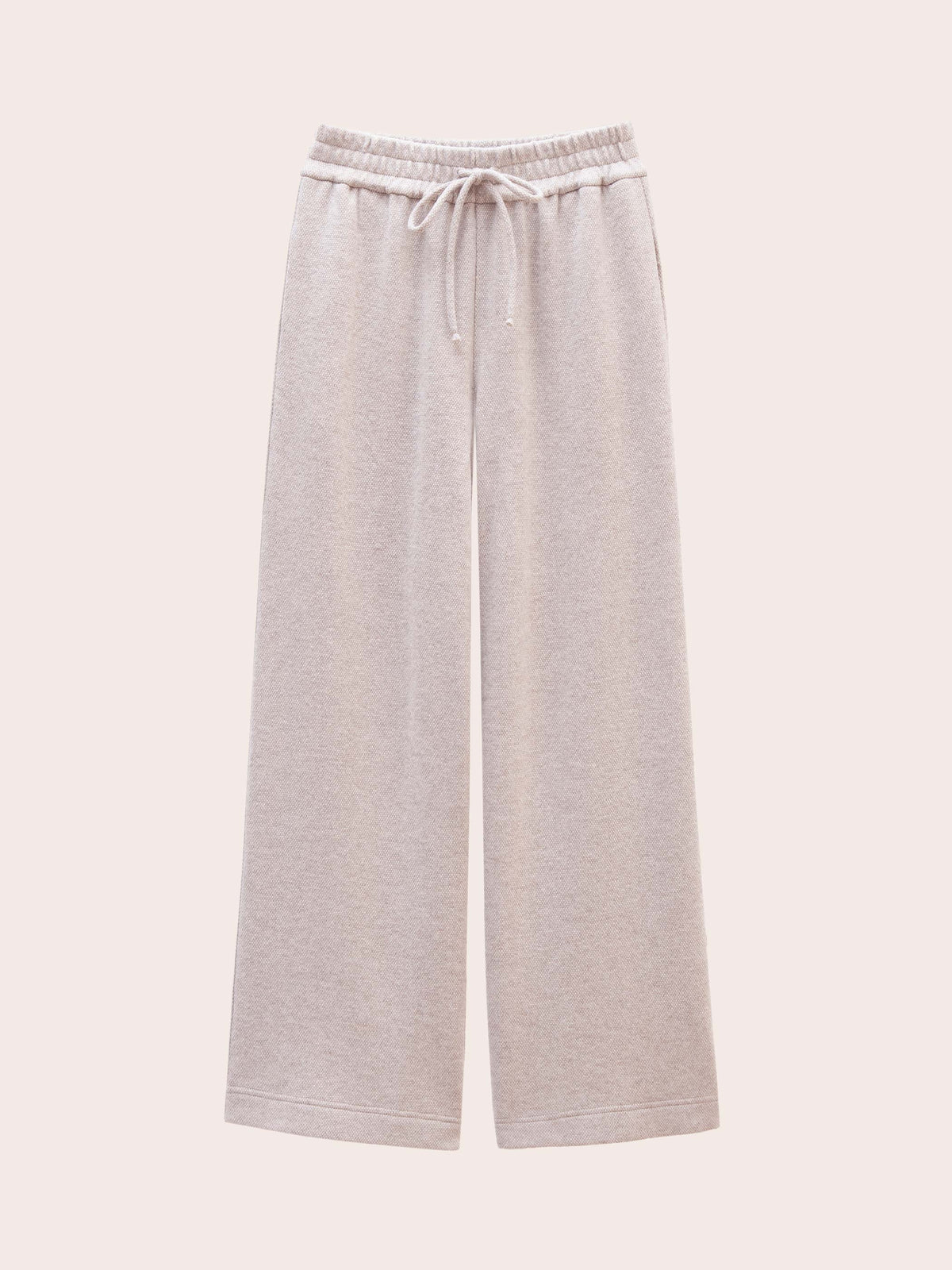 MAYA WOOL CASHMERE STRAIGHT LEG PANTS