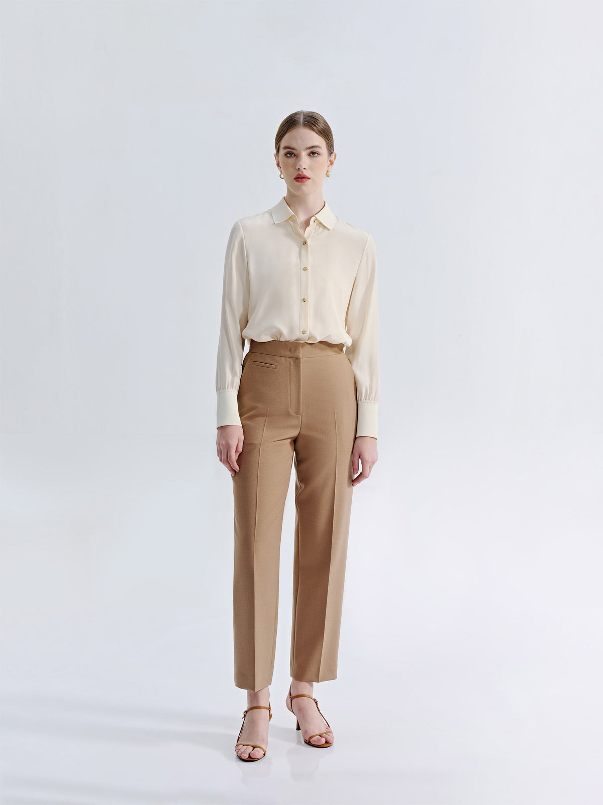 SIENNA WOOL TAILORED SUIT PANTS