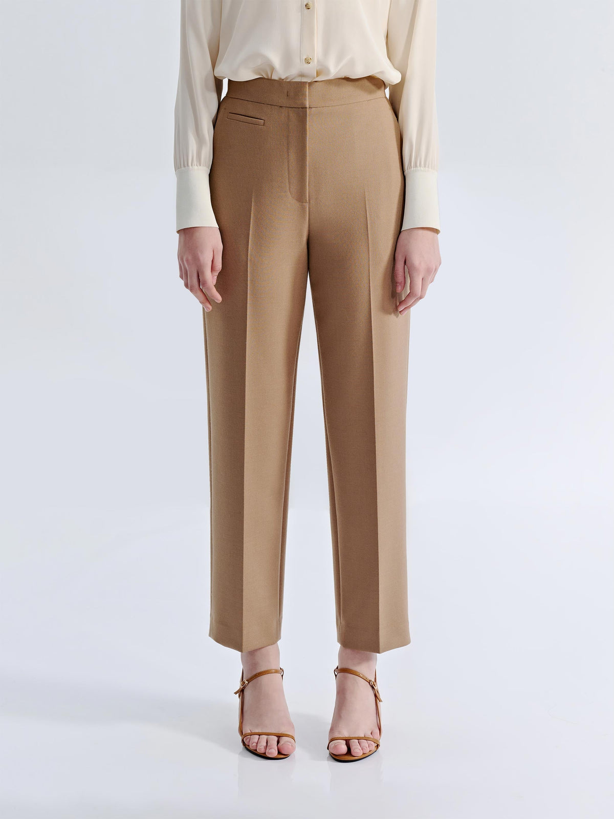 SIENNA WOOL TAILORED SUIT PANTS