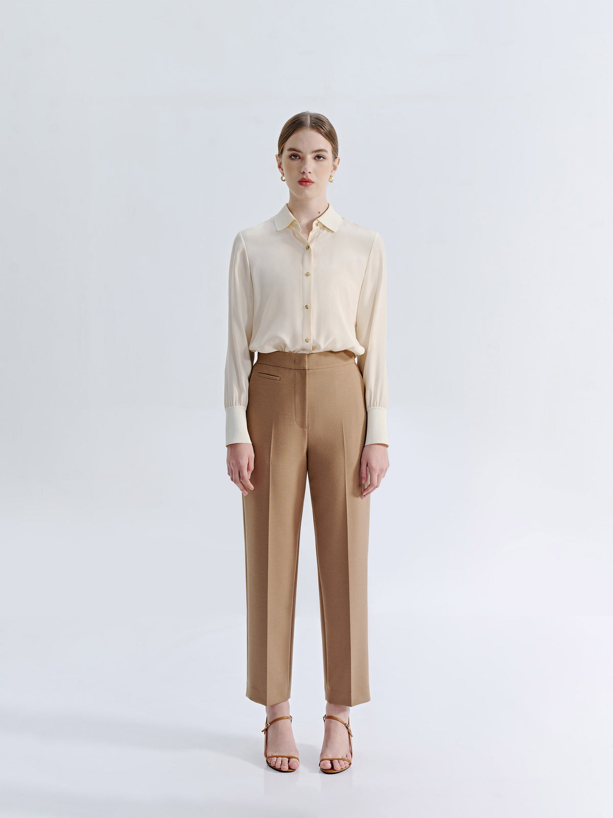 SIENNA WOOL TAILORED SUIT PANTS