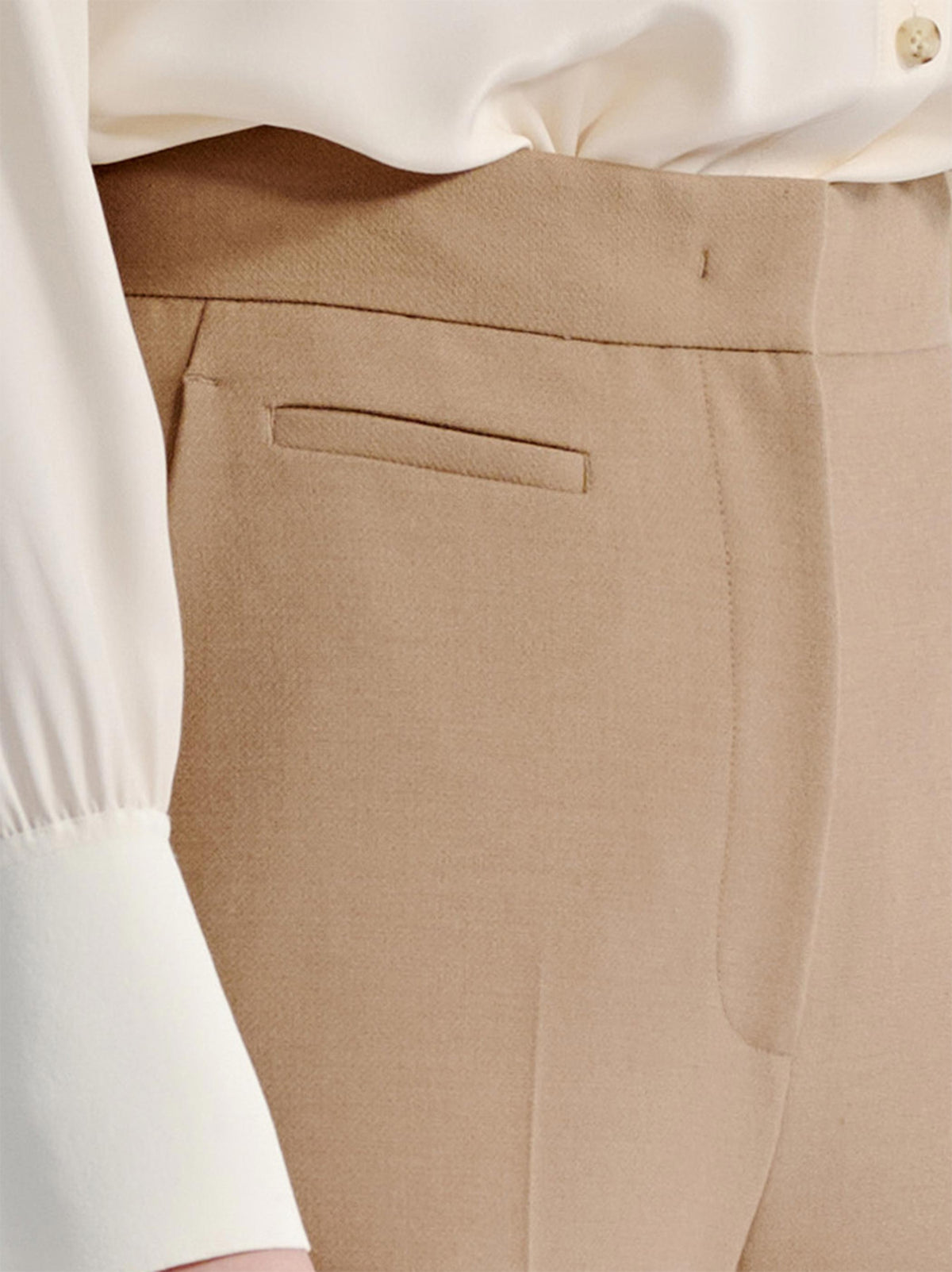 SIENNA WOOL TAILORED SUIT PANTS