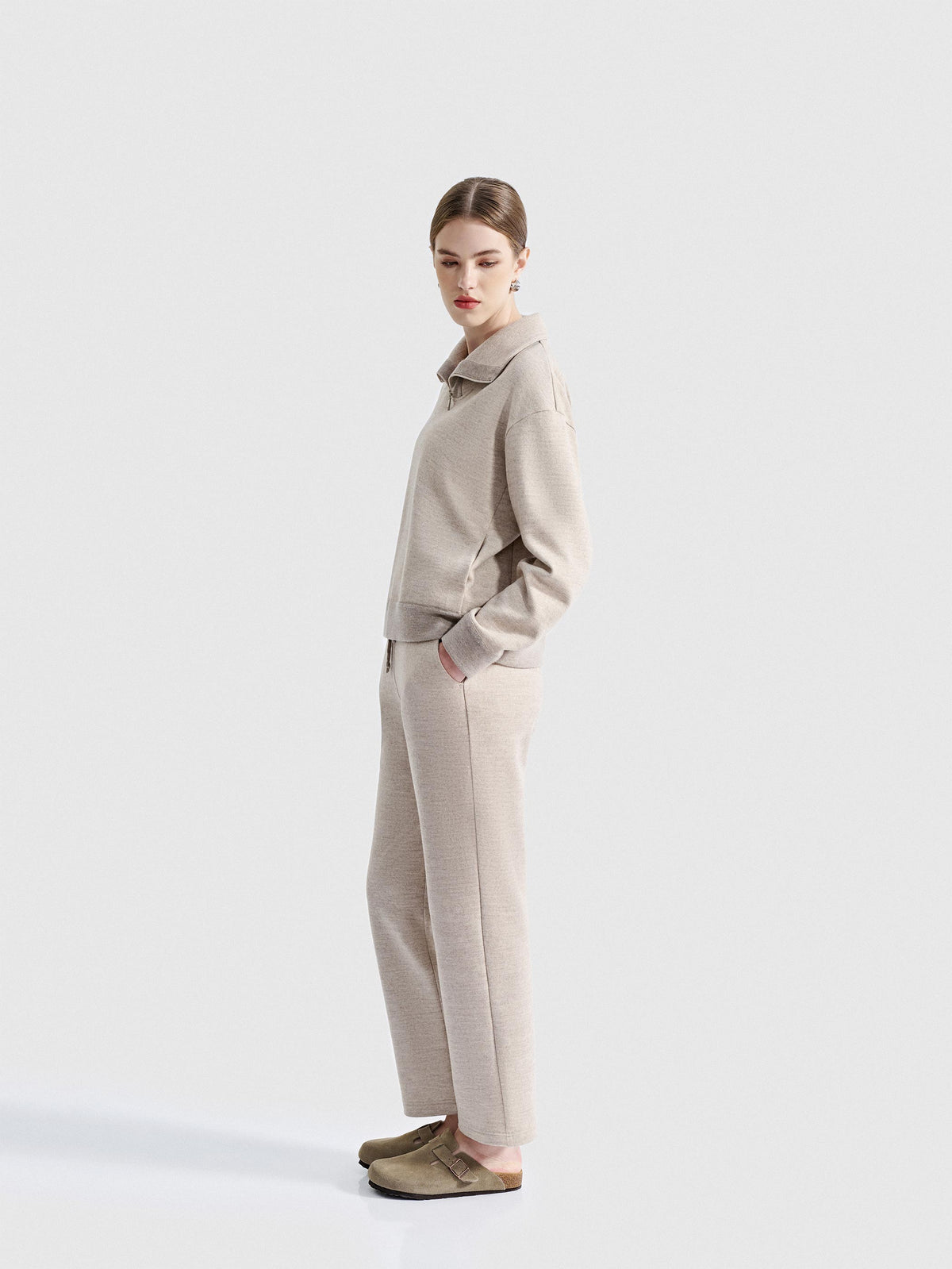 CASSIA KNITTED TROUSERS